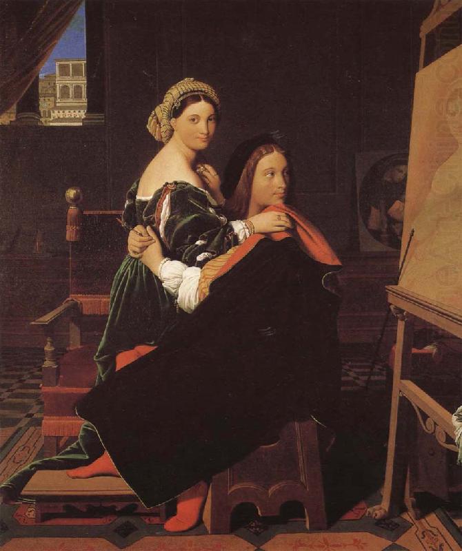 Jean-Auguste Dominique Ingres Lafier and Finali china oil painting image